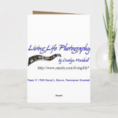 De Roos Bud Kaart (Achterkant)