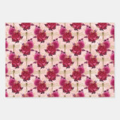 De Roos- en Dragonfly-reeks Inpakpapier Vel (Voorkant 3)