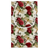 De Roos- en Dragonfly-reeks (ontwerp 1) Klein Cadeauzakje (Achterkant)