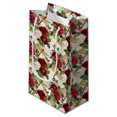 De Roos- en Dragonfly-reeks (ontwerp 1) Klein Cadeauzakje (Voorkant Gekanteld)