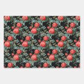De Roos- en Dragonfly-reeks (ontwerp 5) Inpakpapier Vel (Voorkant 3)