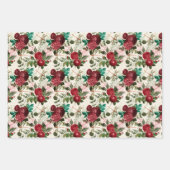 De Roos- en Dragonfly-reeks (ontwerp 5) Inpakpapier Vel (Voorkant 2)