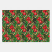 De Roos- en Dragonfly-reeks (ontwerp 5) Inpakpapier Vel (Voorkant)