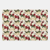 De Roos- en Dragonfly-serie (Design4) Inpakpapier Vel (Voorkant)