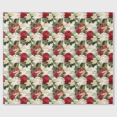 De Roos en Dragonfly serie (Design 11) Cadeaupapier (Vlak)