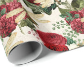 De Roos en Dragonfly serie (Design 11) Cadeaupapier (Rol Hoek)