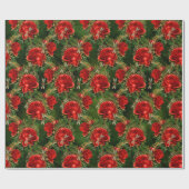 De Roos en Dragonfly serie (Design 12) Cadeaupapier (Vlak)