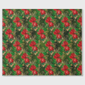 De Roos en Dragonfly serie (Design 13) Cadeaupapier (Vlak)