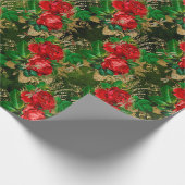 De Roos en Dragonfly serie (Design 13) Cadeaupapier (Hoek)