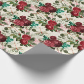 De Roos en Dragonfly serie (Design 14) Cadeaupapier (Hoek)