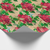 De Roos en Dragonfly serie (Design 16) Cadeaupapier (Hoek)