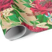 De Roos en Dragonfly serie (Design 16) Cadeaupapier (Rol Hoek)