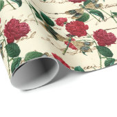 De Roos en Dragonfly serie (Design 18) Cadeaupapier (Rol Hoek)