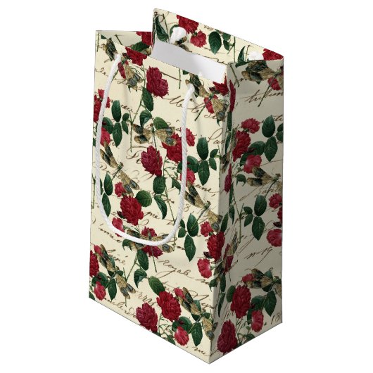 De Roos en Dragonfly serie (Design 18) Klein Cadeauzakje (Achterkant Gekanteld)