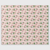 De Roos- en Dragonfly-serie (Design 2) Wrapping Cadeaupapier (Vlak)