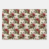 De Roos en Dragonfly serie (Design 3) Inpakpapier Vel (Voorkant)