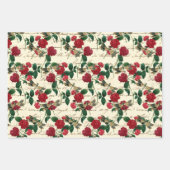 De Roos en Dragonfly serie (Design 6) Inpakpapier Vel (Voorkant 3)