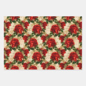 De Roos en Dragonfly serie (Design 6) Inpakpapier Vel (Voorkant 2)