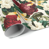 De Roos en Dragonfly serie (Design 8) Cadeaupapier (Rol Hoek)