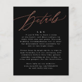 De Roos Gold-gegevens van het budget zijn alleen b Flyer (Achterkant)