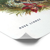 De Roos Linnet Poster (Hoek)