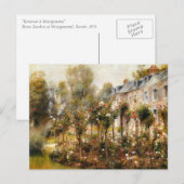 De Roos tuin in Wargemont Briefkaart (Voorkant / Achterkant)