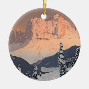 De Roos tuin van Saint-Cyprian Keramisch Ornament