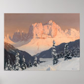 De Roos tuin van Saint-Cyprian Poster (Voorkant)