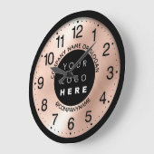 De Roos van het bedrijf de Blush Naam Slogan Grote Klok (Hoek)