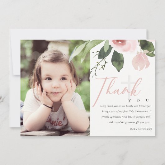 DE ROOS VAN HET BLEEK DE EERSTE HOOGSTE COMMUNIE D KAART (Voorkant)