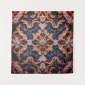 De rooskleurige omhelzing van Queen Wandkleed (Voorkant)