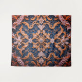 De rooskleurige omhelzing van Queen Wandkleed (Voorkant (horizontaal))