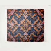 De rooskleurige omhelzing van Queen Wandkleed (Voorkant (horizontaal))