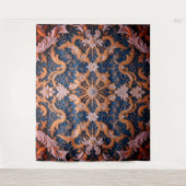 De rooskleurige omhelzing van Queen Wandkleed (Voorkant)