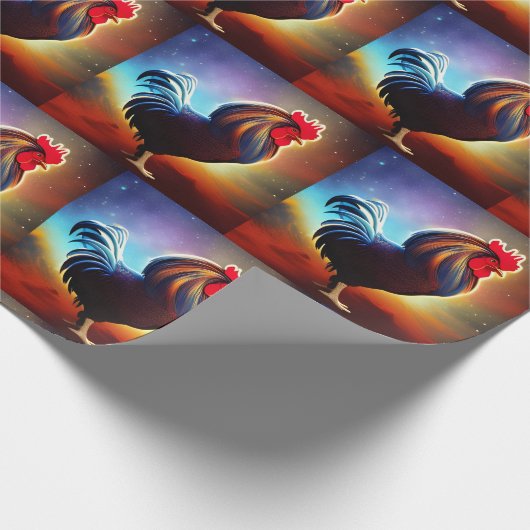 De Rooster Cadeaupapier (Hoek)