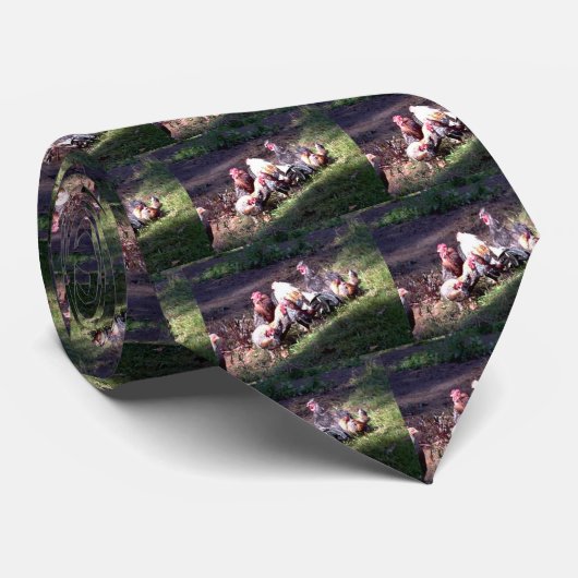 De Rooster Gang Stropdas (Opgerold)