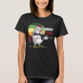 De Rooster snuff dit Gezegde Raglan T-shirt (Voorkant)