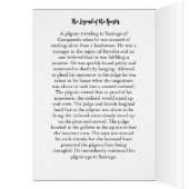 De Rooster van Portugal legende verjaardagskaart (Binnen (Links))