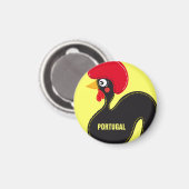 De Rooster van Portugal Magneet (Voorkant / Achterkant)