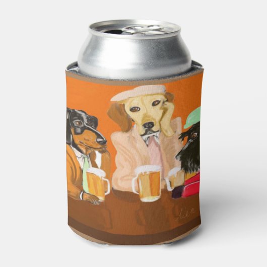 De rootbiepels blikjeskoeler (Blikje Voorkant)