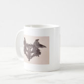De Rorschach Test Ink Blots Bord 1 Bat, Moth Koffiemok (Voorkant links)