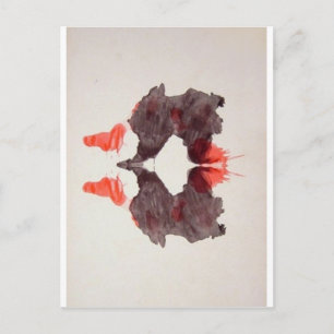 De Rorschach Test Ink Blots Bord 2 Briefkaart