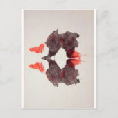 De Rorschach Test Ink Blots Bord 2 Briefkaart (Voorkant)