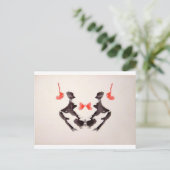 De Rorschach Test Ink Blots Bord 3 Briefkaart (Staand voorkant)