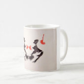 De Rorschach Test Ink Blots Bord 3 Koffiemok (Voorkant rechts)