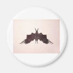 De Rorschach Test Ink Blots Bord 5 Bat Moth Magneet