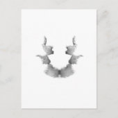 De Rorschach Test Ink Blots Bord 7 koppen Briefkaart (Voorkant)