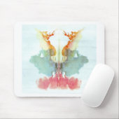 De Rorschach Test Ink Blots Bord 9 Humaan Muismat (Met muis)