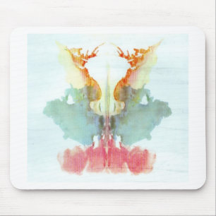 De Rorschach Test Ink Blots Bord 9 Humaan Muismat