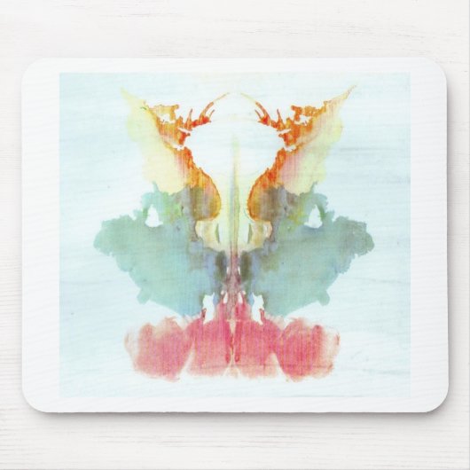 De Rorschach Test Ink Blots Bord 9 Humaan Muismat (Voorkant)